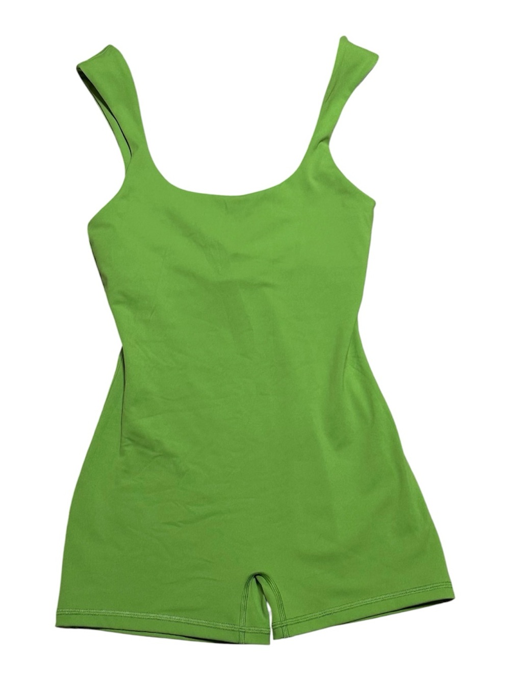 Spiritual Gangster Salem Short Bodysuit size Small green